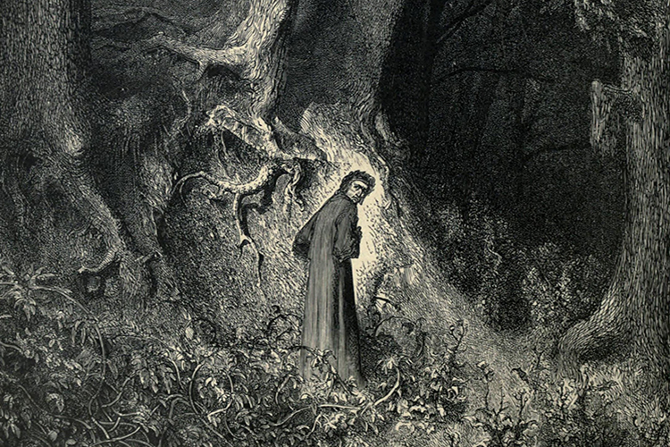 Dante nella selva oscura