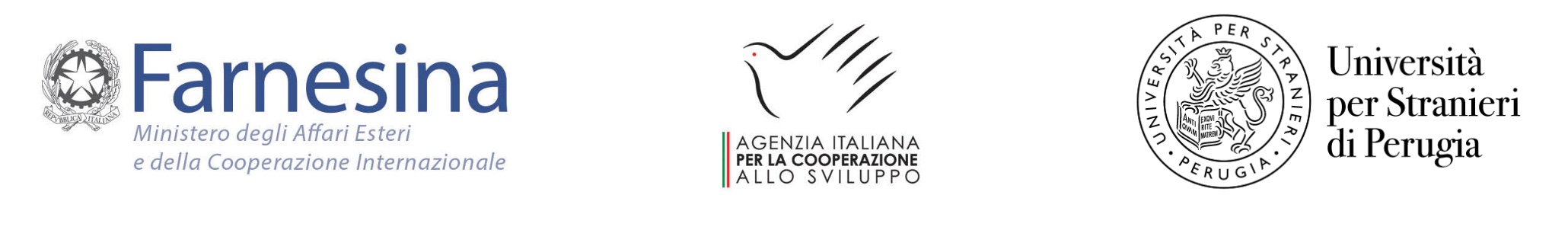 Loghi Farnesina AICS Unistrapg