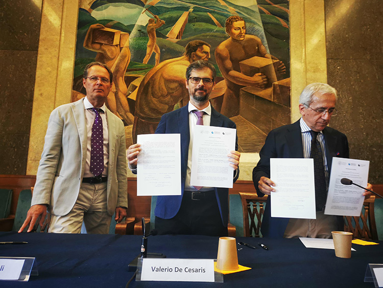 l'accordo firmato in aula magna