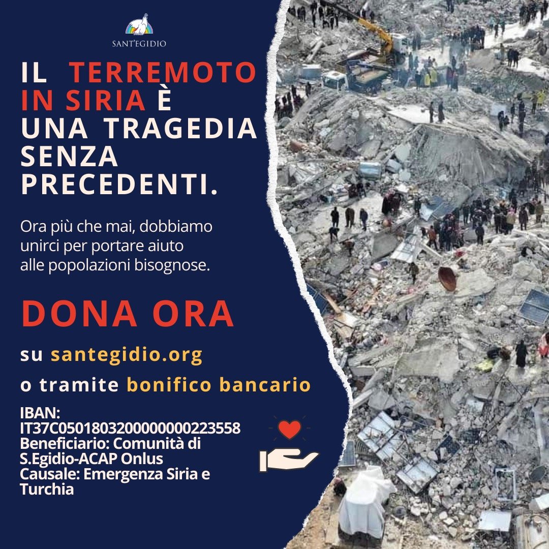 terremoto in Siria