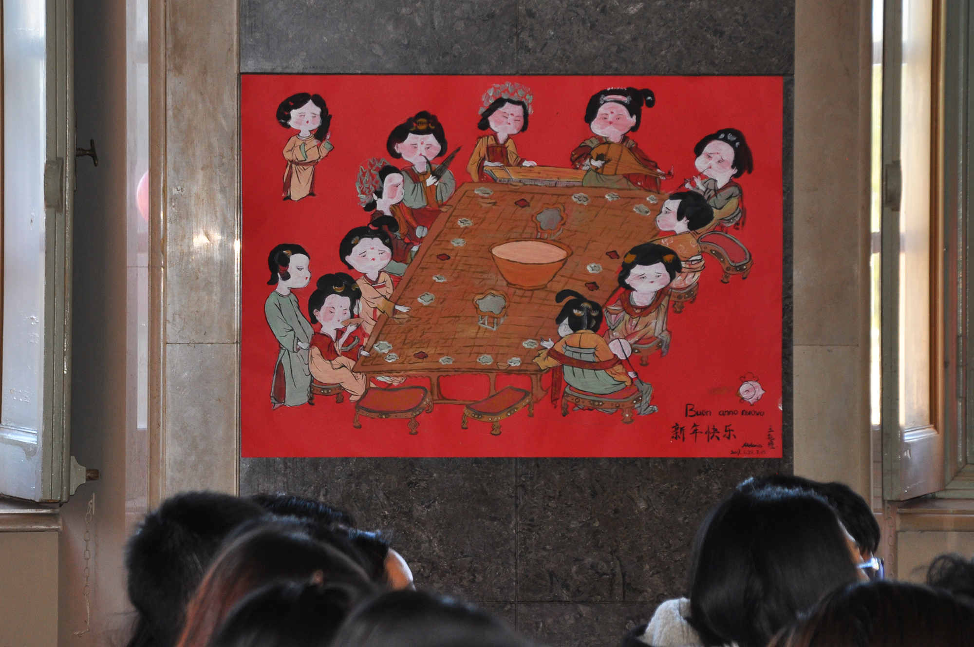 foto dei festeggiamenti del capodanno cinese