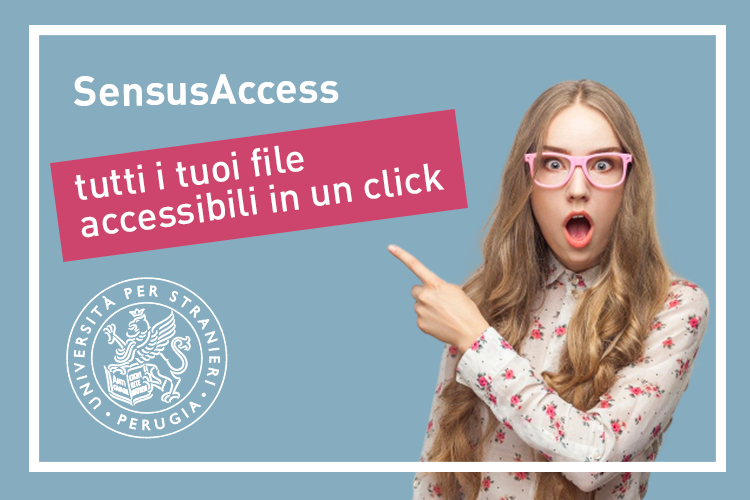 SensusAccess© - tutti i tuoi file accessibili in un click