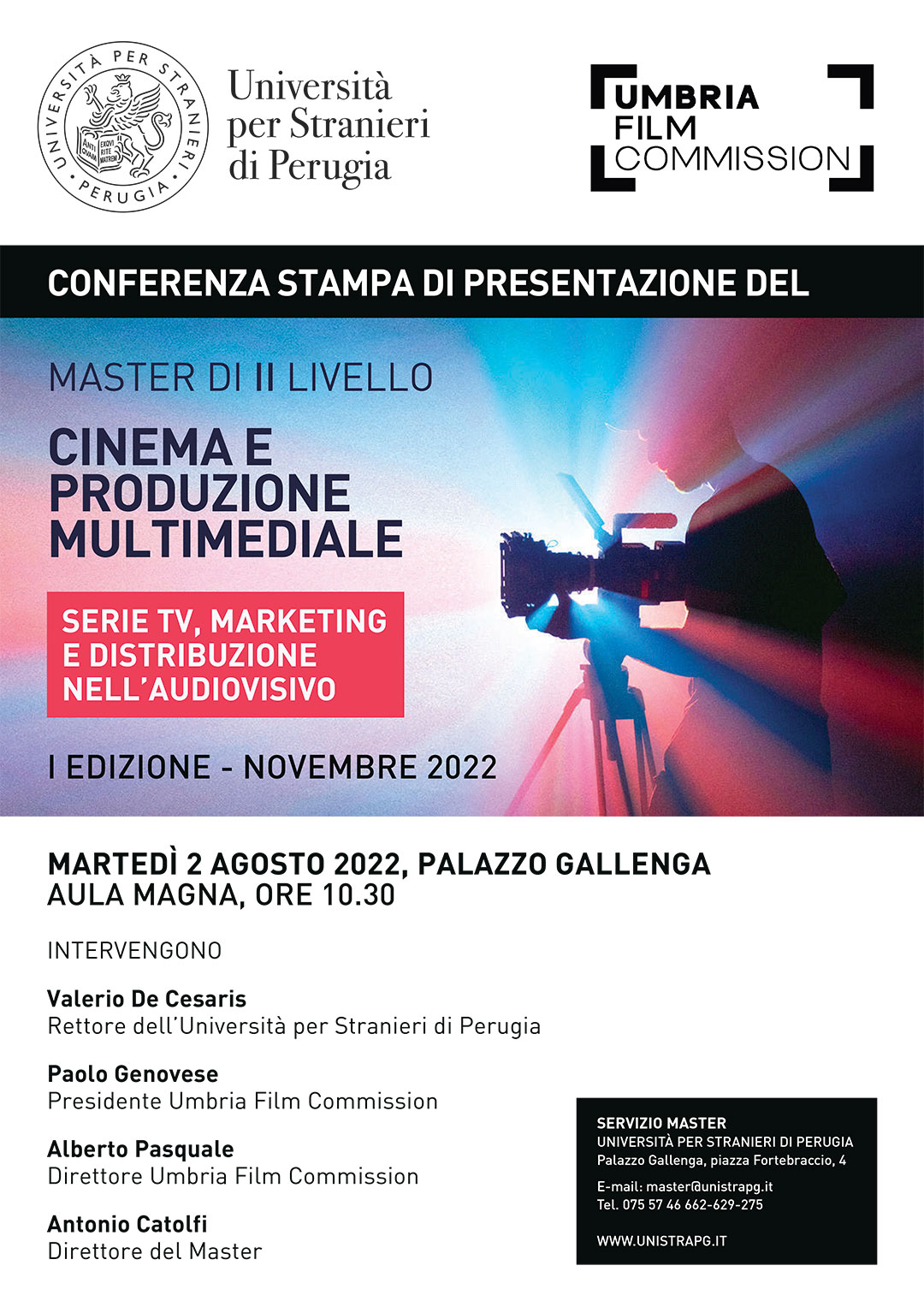 locandina della conferenza stampa