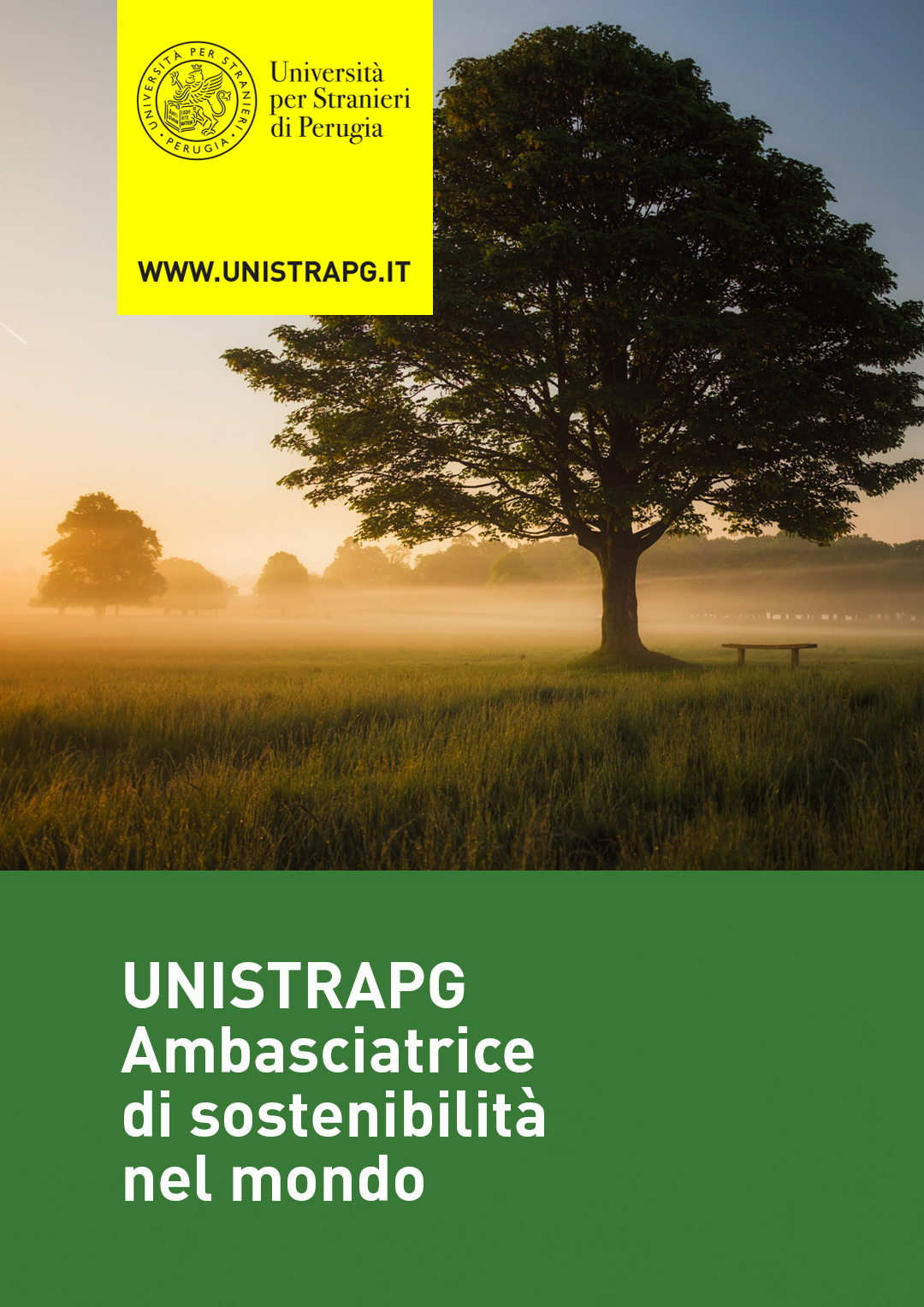 Unistrapg ambasciatrice di sostenibilità nel mondo