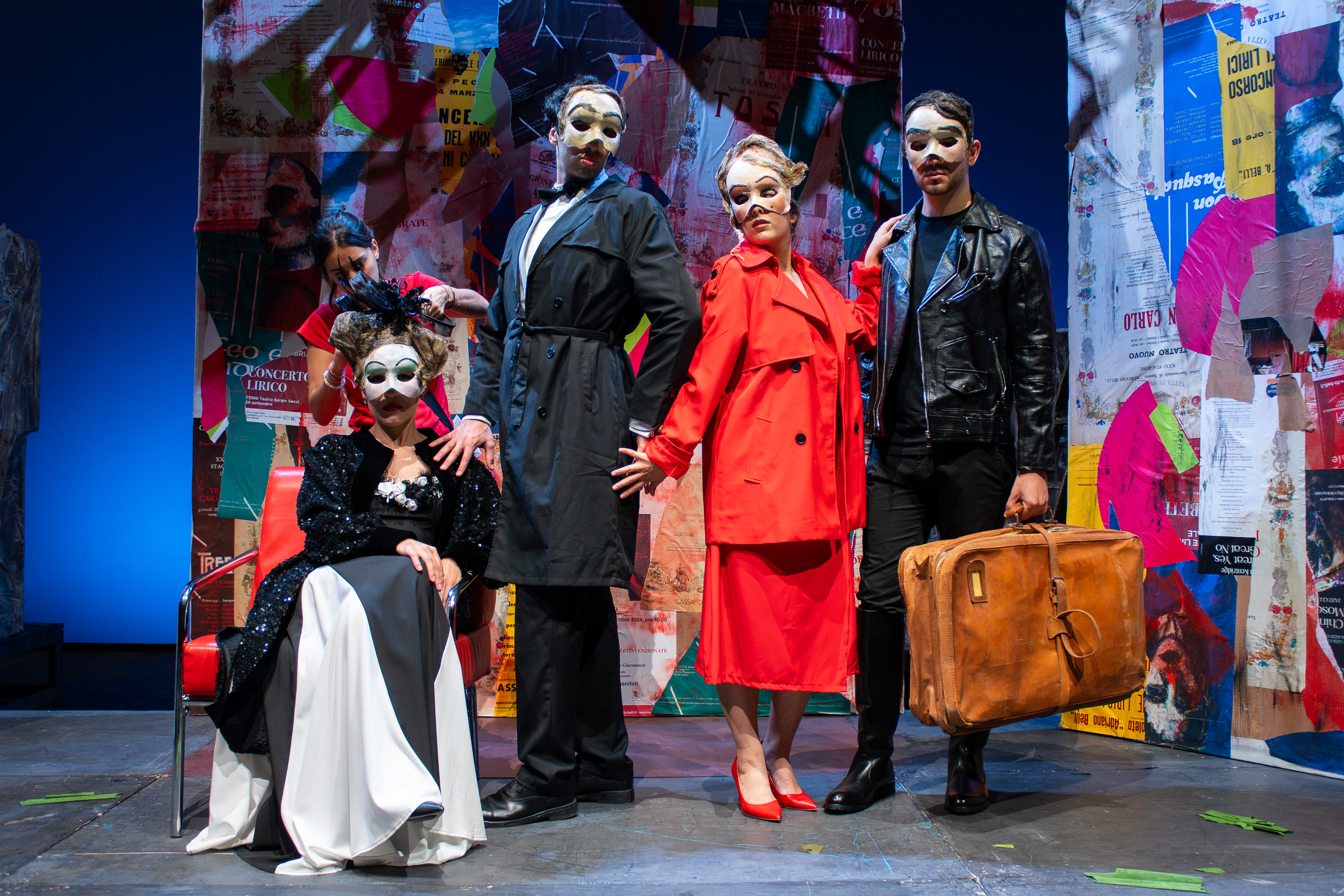 una scena dello spettacolo