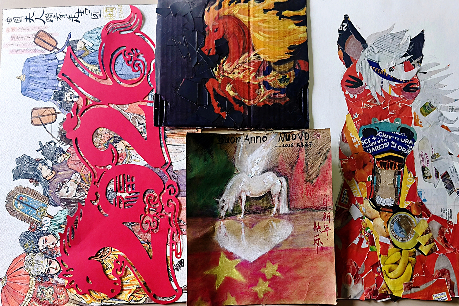 Rappresentazioni grafiche del Cavallo di Fuoco