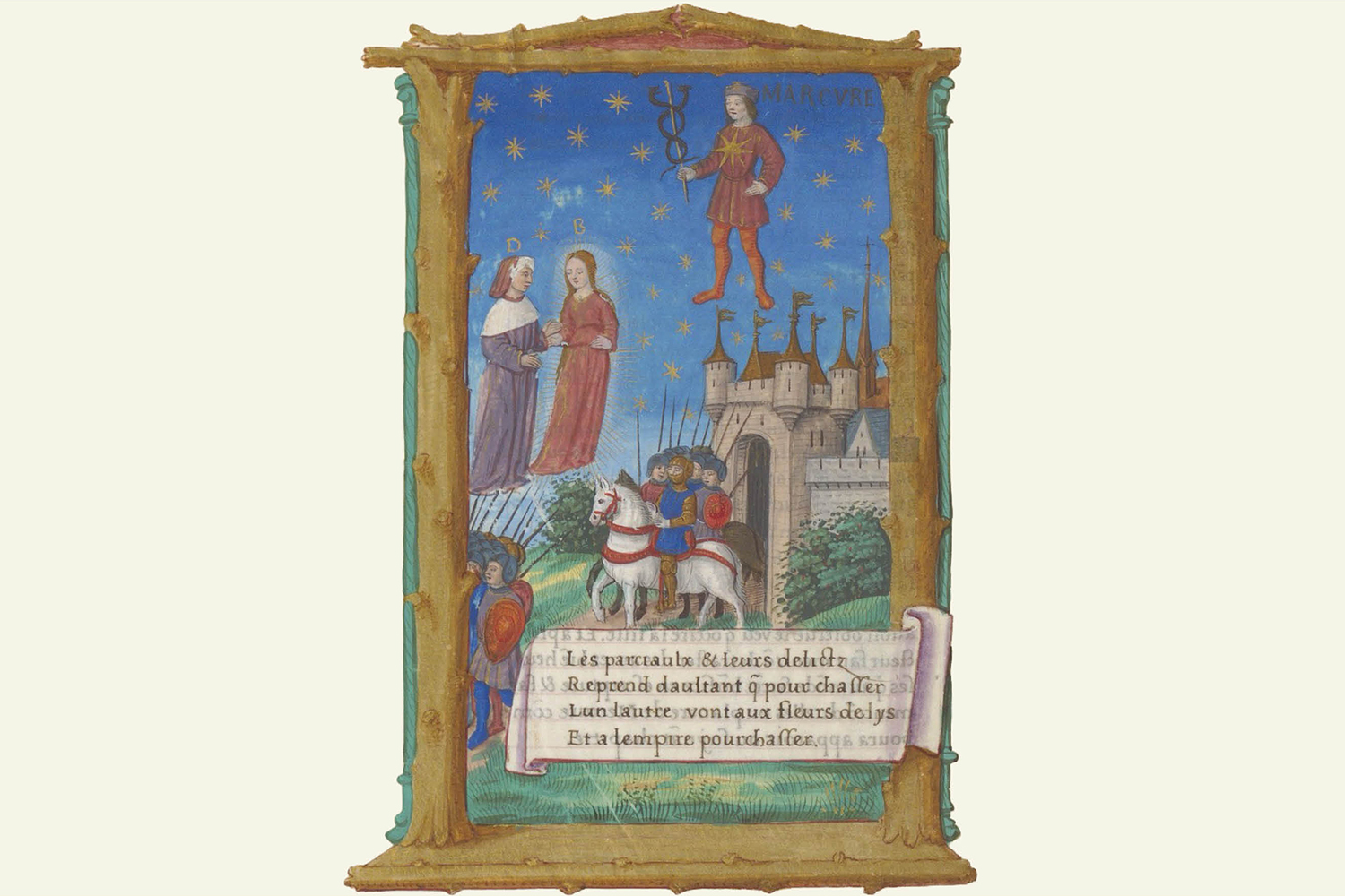 Pala pittorica raffigurante il "Paradiso" di Dante