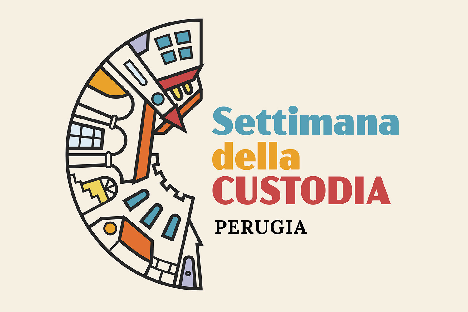 logo della Settimana della Custodia Perugia