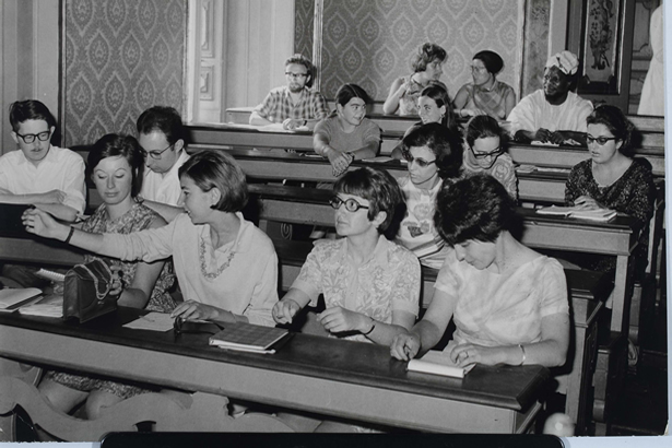 foto d'archivio di un corso di lingua e cultura italiana