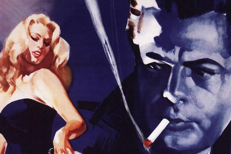 Dettaglio della locandina de "La dolce vita"