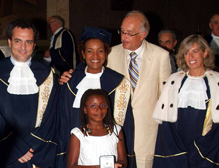 Conferimento della laurea honoris causa a Michaelle Jean