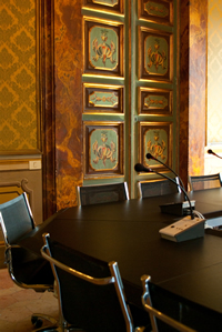 immagine della sala del consiglio