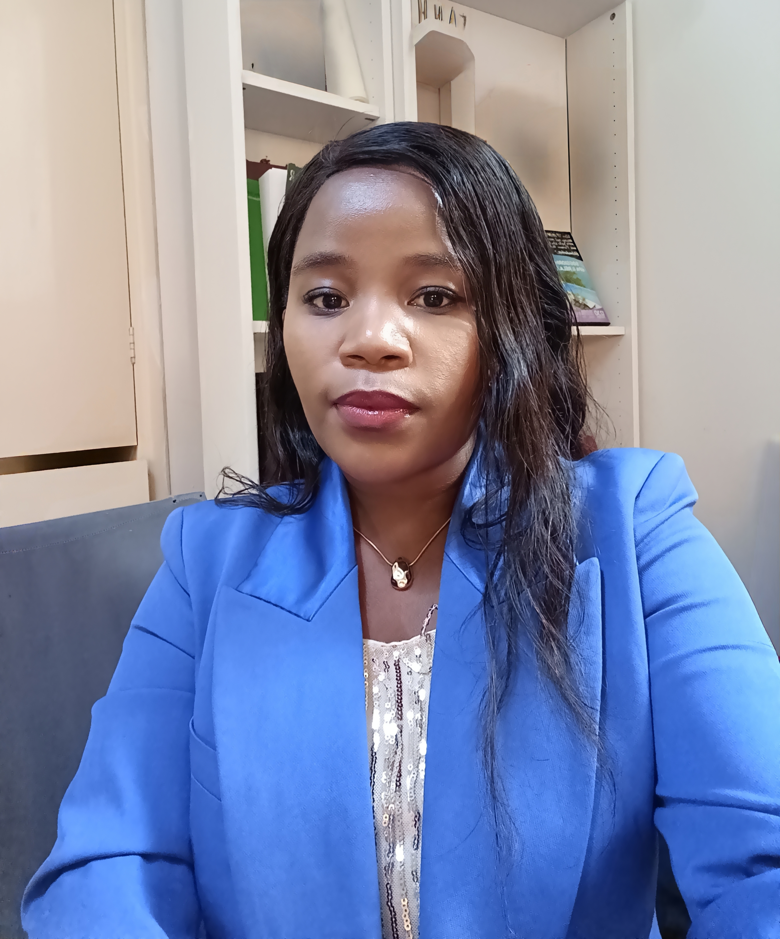 Primo piano della dottoranda