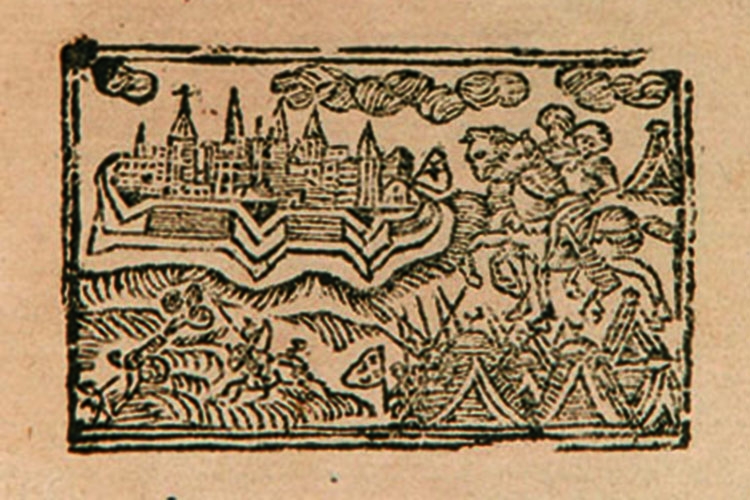 Dettaglio della locandina: immagine tratta dalla copertina del libro