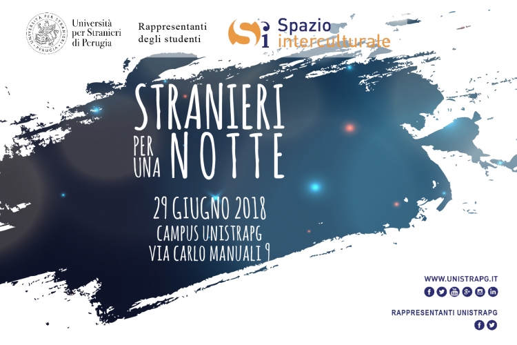 Dettaglio della locandina "Stranieri per una notte"