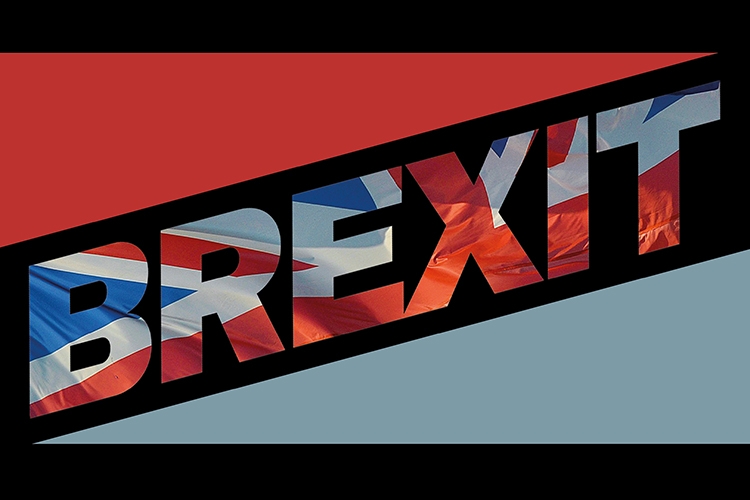 la scritta "BREXIT"