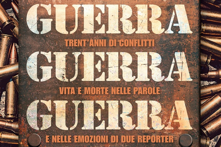 particolare della copertina del libro "Guerra..."