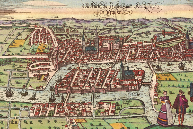 mappa antica di città