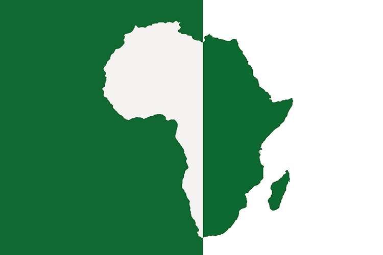 rappresentazione grafica dell'Africa