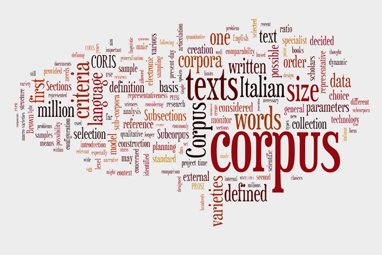 elemento grafico costituito da termini della linguistica
