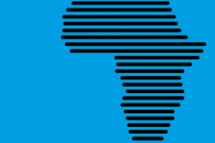 profilo stilizzato dell'Africa