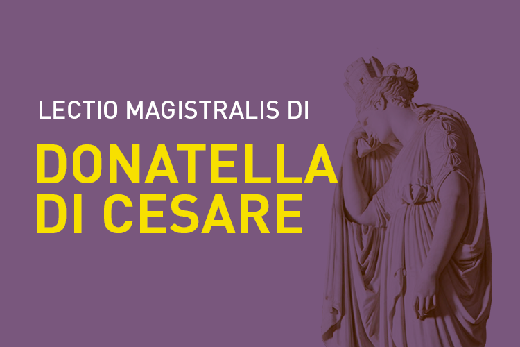 Lectio magistralis di Donatella Di Cesare