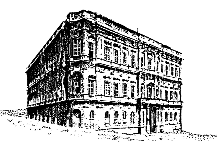 raffigurazione grafica di palazzo Gallenga