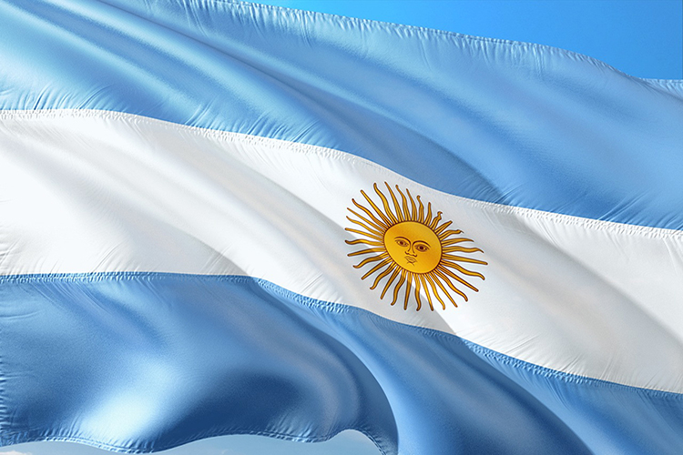 bandiera dell'Argentina