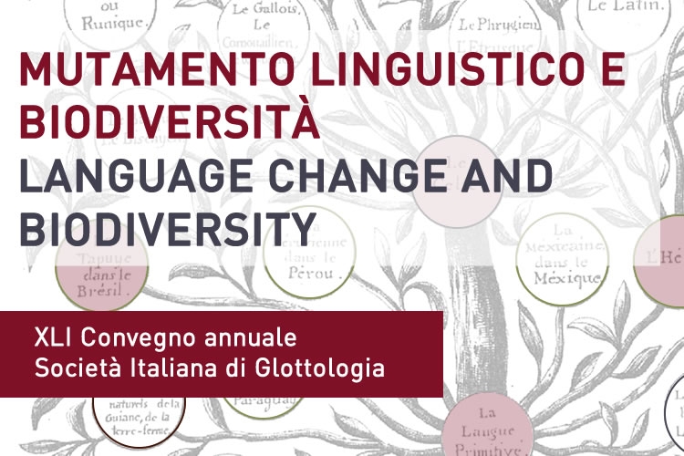 Mutamento linguistico e biodiversità - Language change and biodiversity