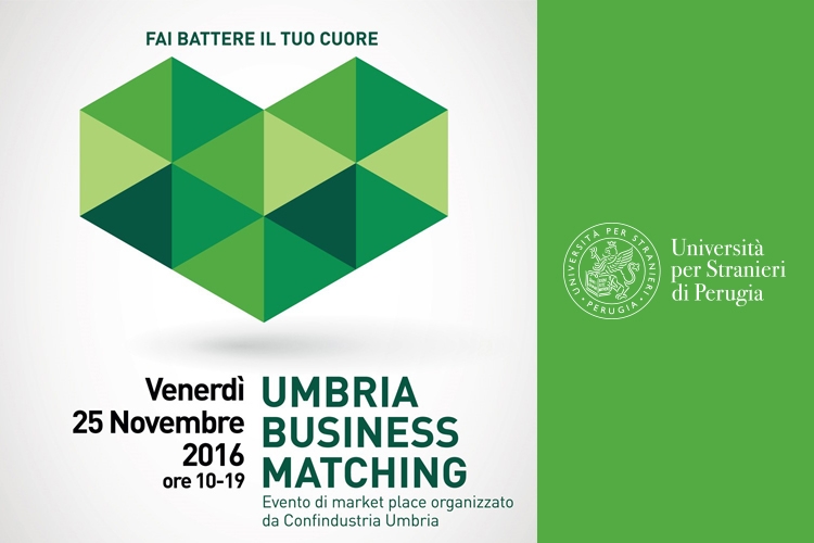 Logo della manifestazione Umbria Business Matching