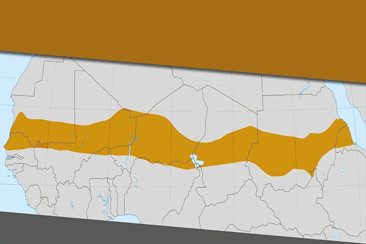 carta geografica del Sahel