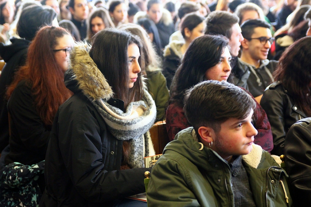 Foto del pubblico scattata durante l'Open Day 2017