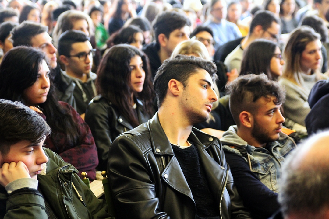 Foto del pubblico scattata durante l'Open Day 2017