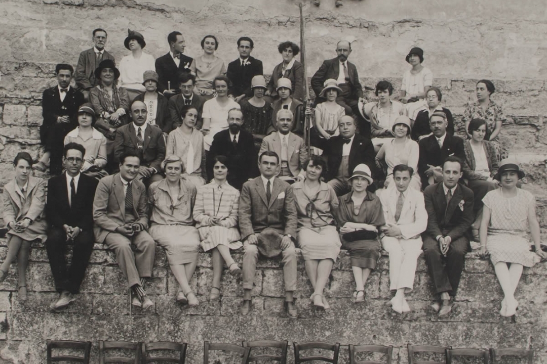 21 agosto 1927 - Studenti in visita ad Orvieto