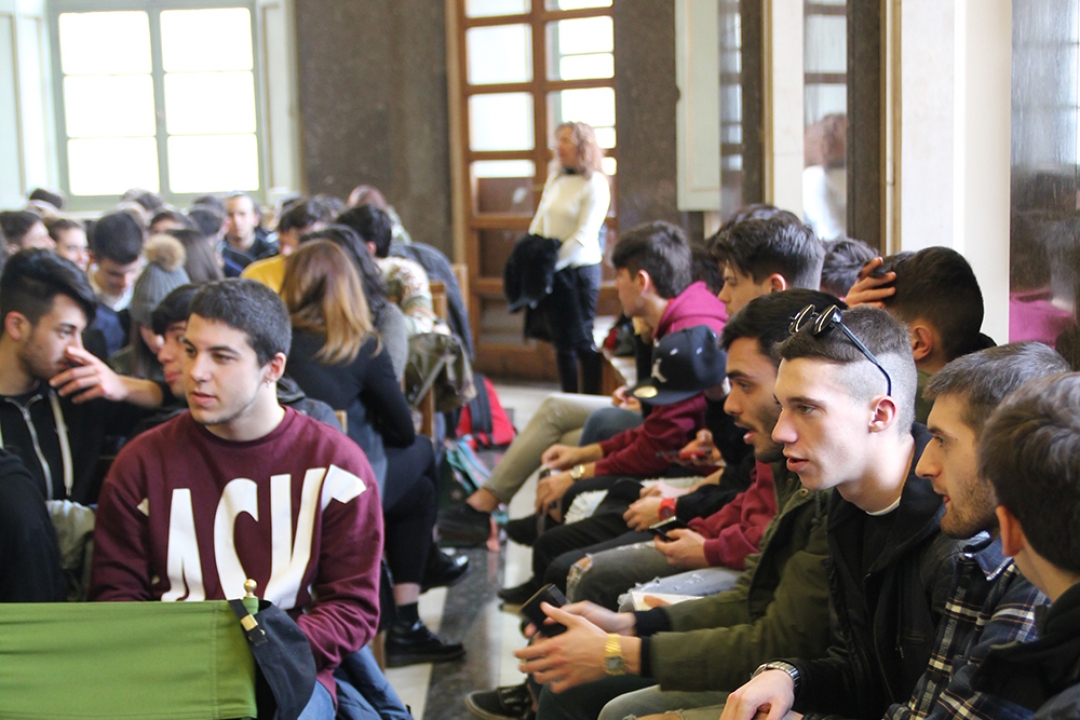 Foto del pubblico scattata durante l'Open Day 2017