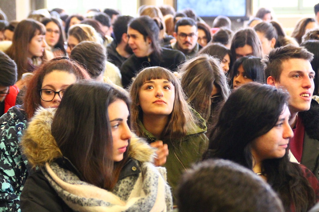 Foto del pubblico scattata durante l'Open Day 2017