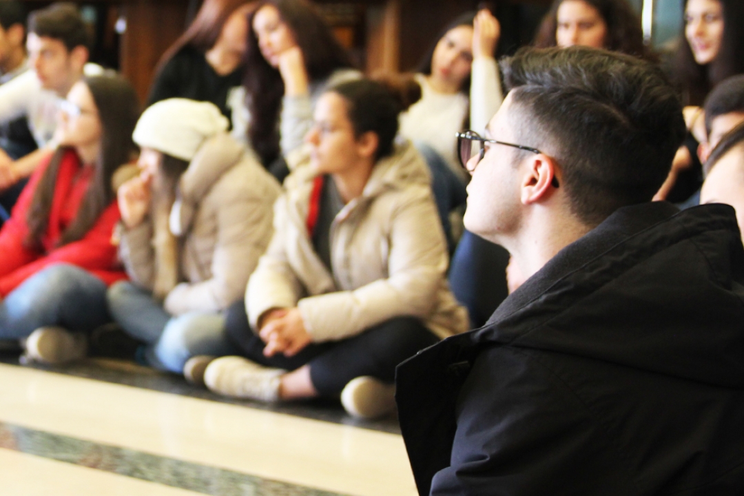 Foto del pubblico scattata durante l'Open Day 2017