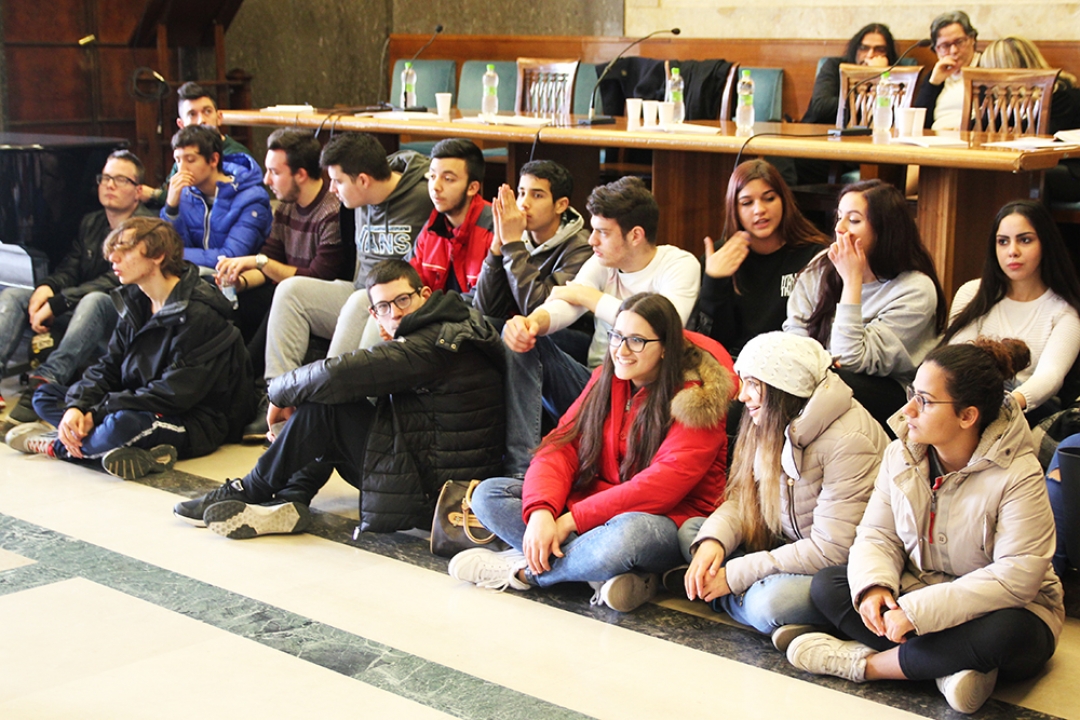 Foto del pubblico scattata durante l'Open Day 2017