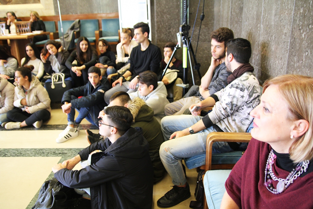 Foto del pubblico scattata durante l'Open Day 2017