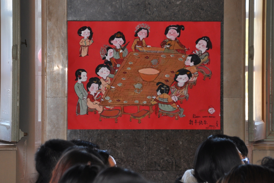 foto dei festeggiamenti del capodanno cinese