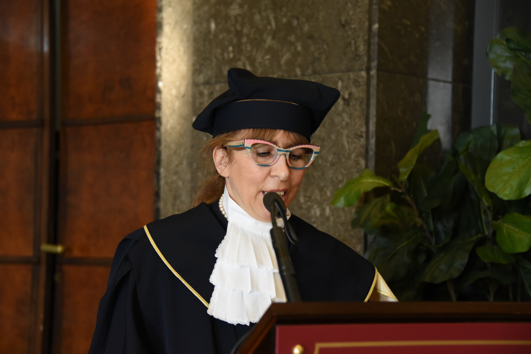 la prof.ssa Federica Guazzini