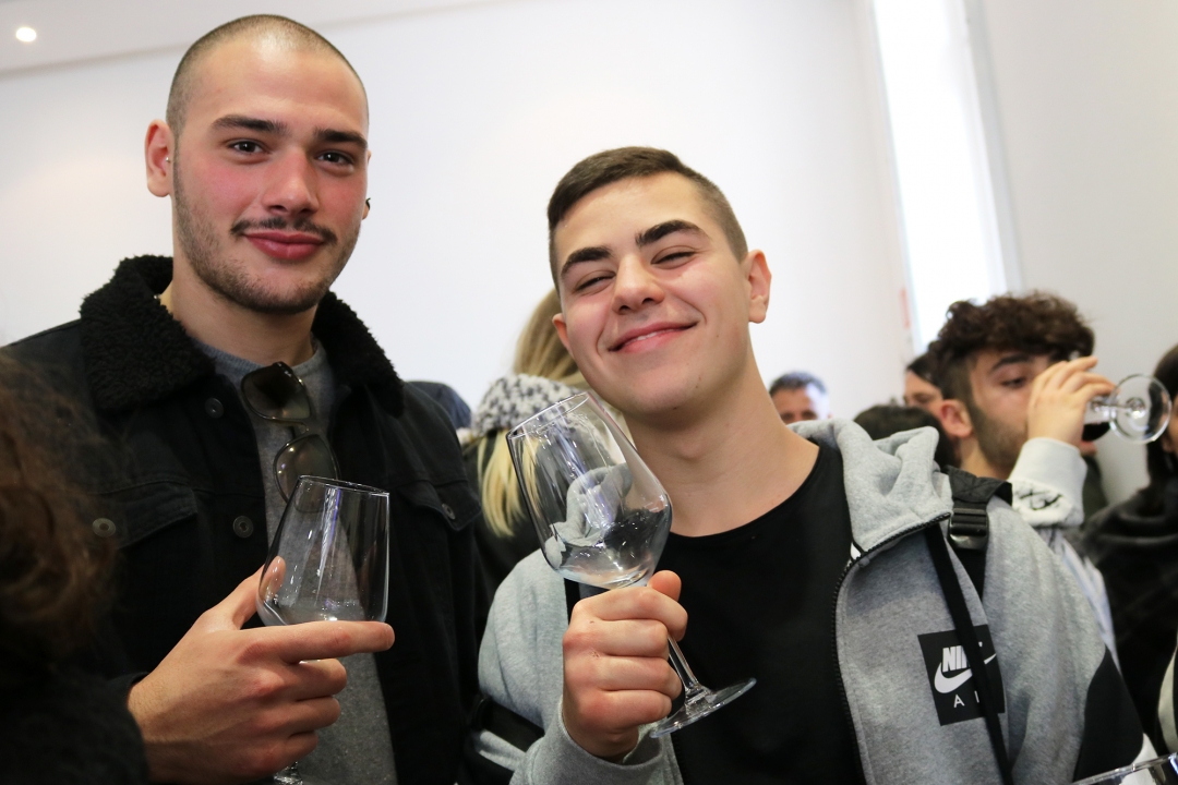 studenti durante l'incontro