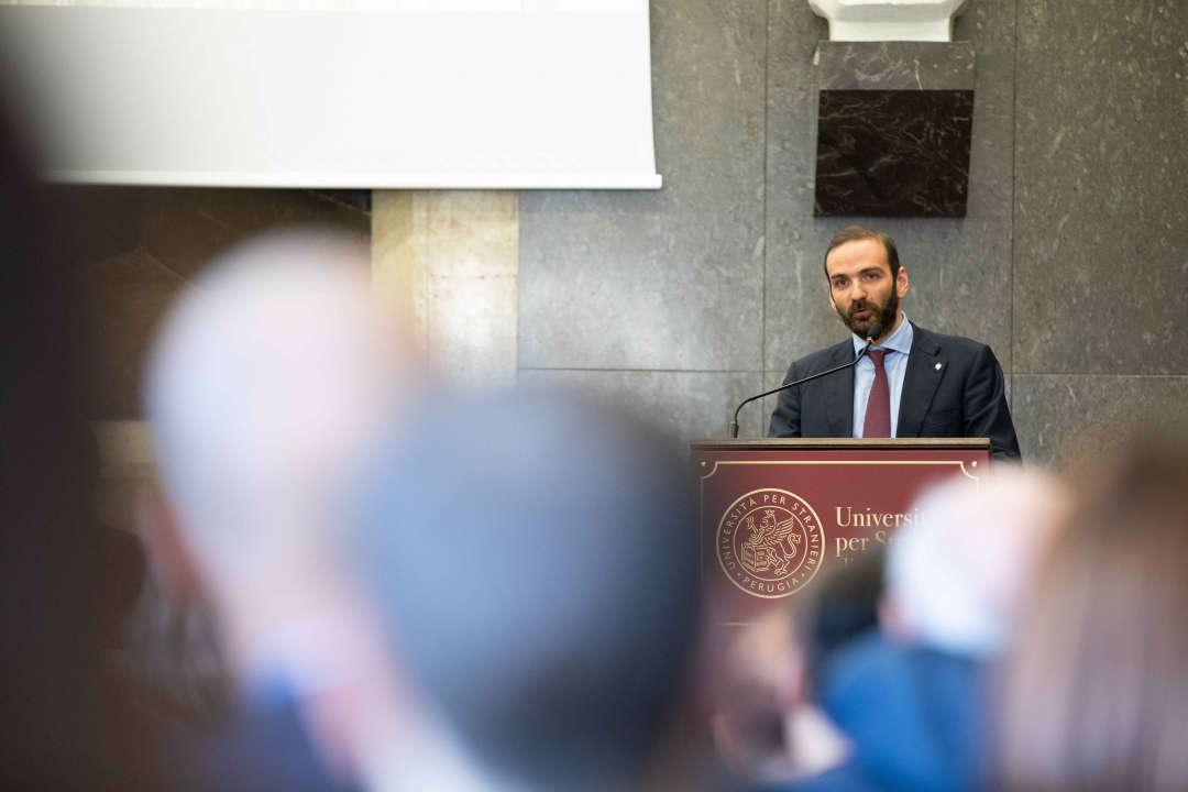Andrea Stafisso – Assessore allo Sviluppo economico sostenibile, commercio e artigianato del Comune di Perugia