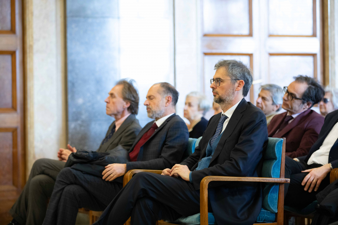il pubblico in aula Magna