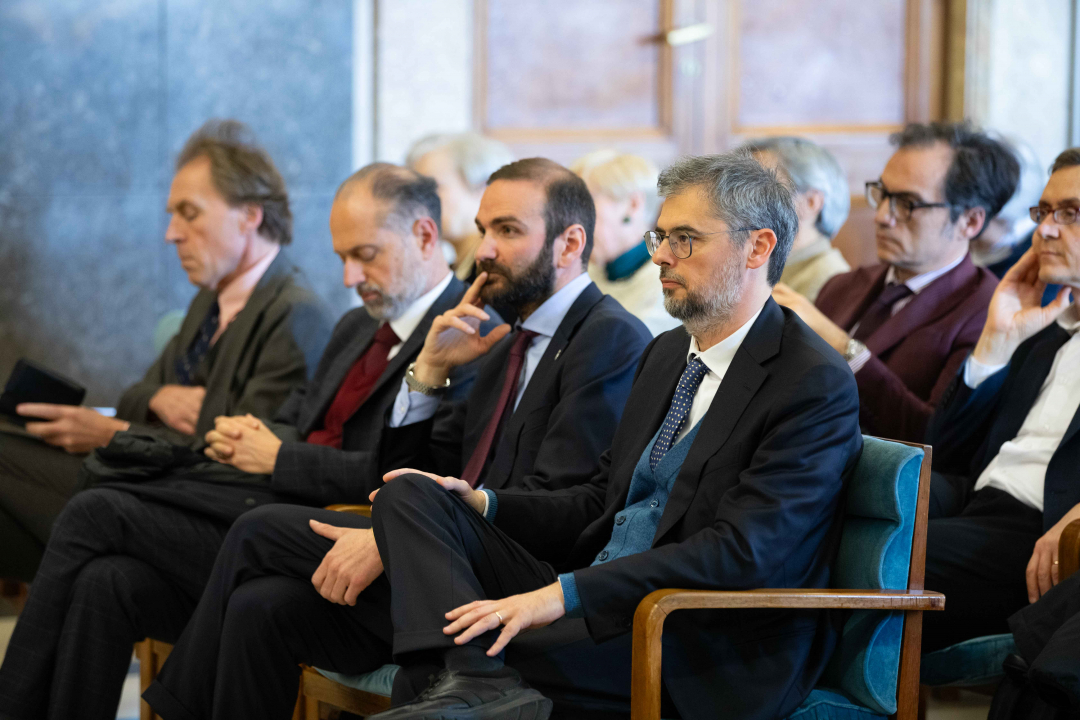 il pubblico in aula Magna