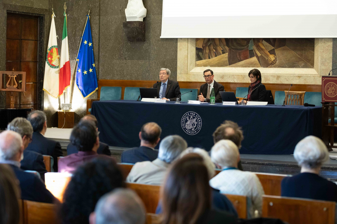 il pubblico in aula Magna