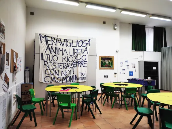 l'aula Monia Andreani