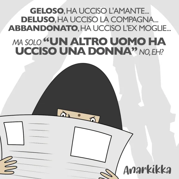 una vignetta della mostra
