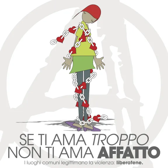 una vignetta della mostra