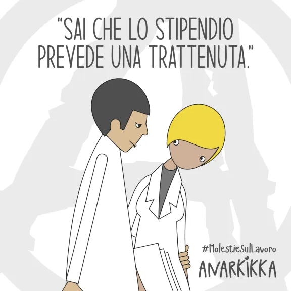 una vignetta della mostra